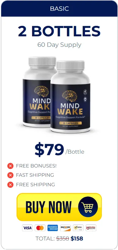 MindWake order 2 bottle